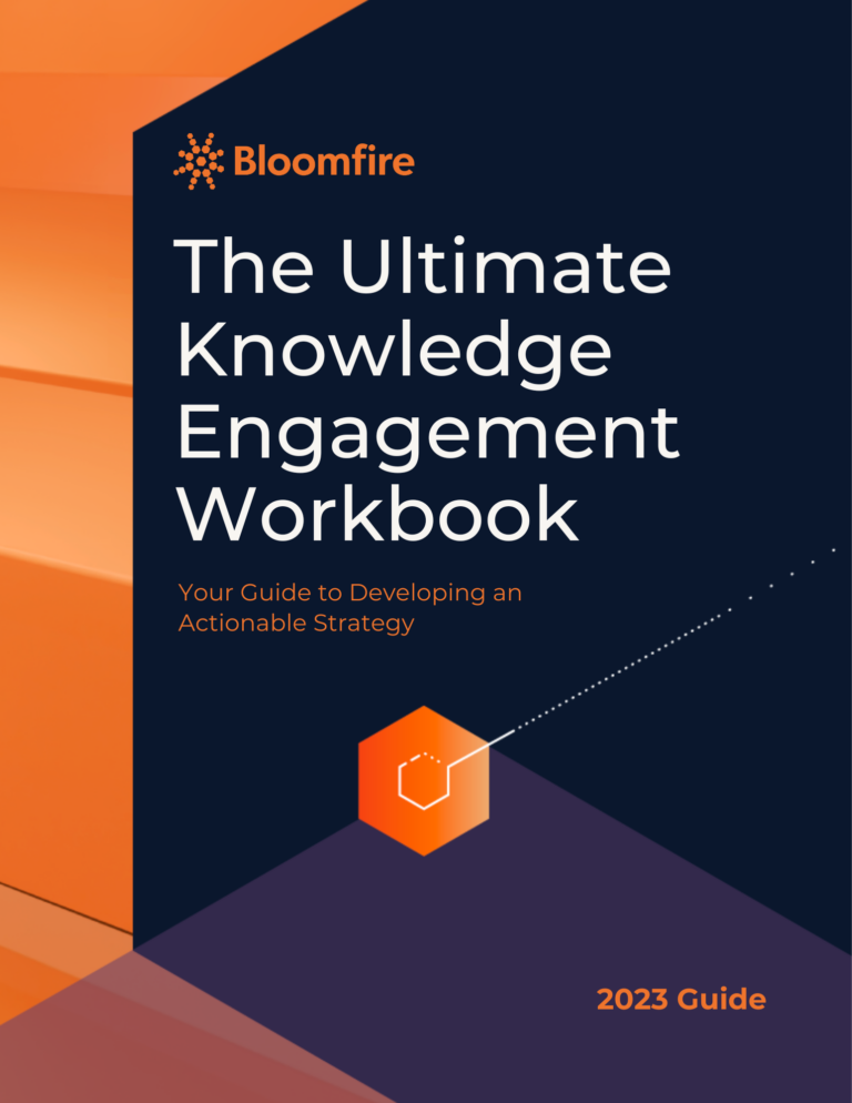 Cover image for the knowledge engagement workbook