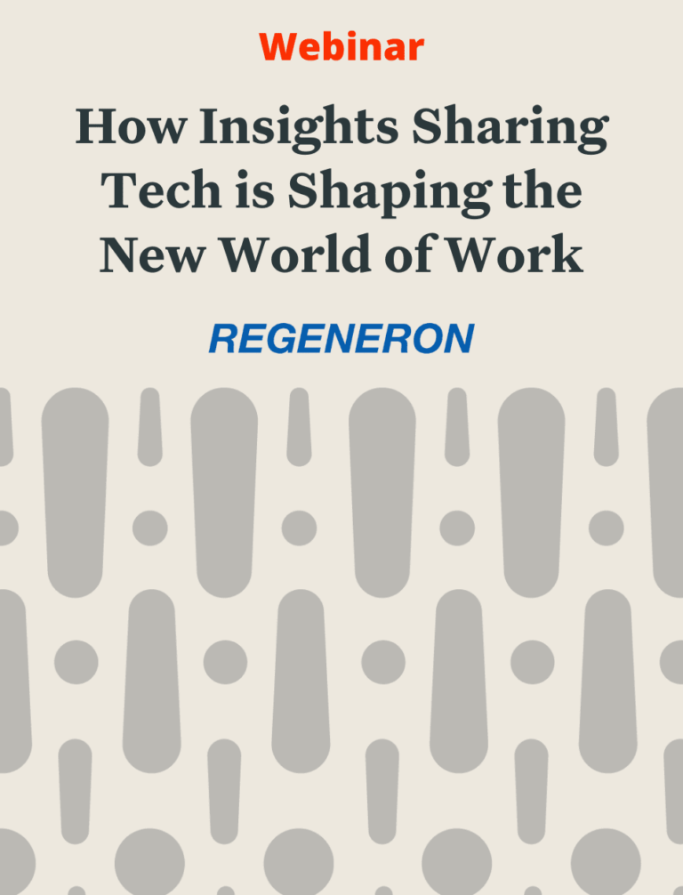 How Insights Sharing Tech is Shaping the New World of Work