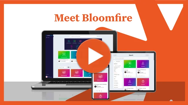 Bloomfire Knowledge Engagement Platform in Action
