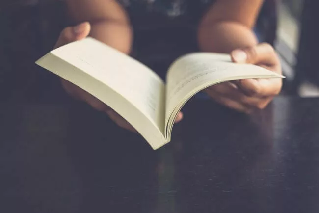 open book represents power of storytelling and need to turn data into insights