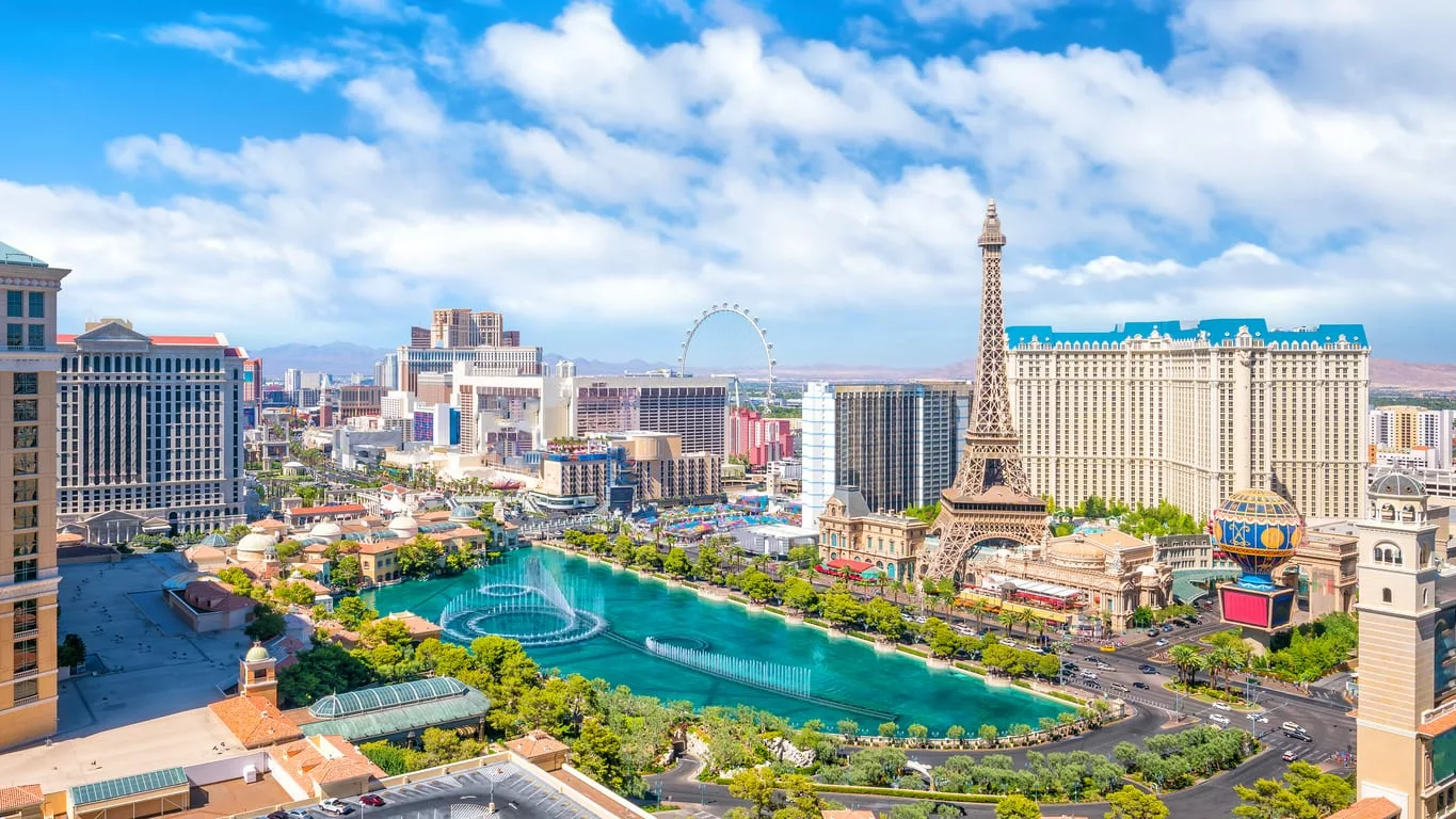 |daytime Las Vegas skyline for TMRE