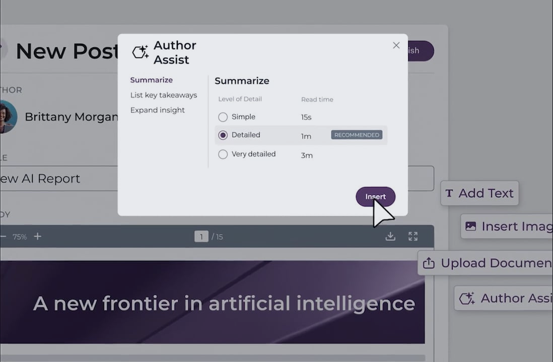 AI Author Assist