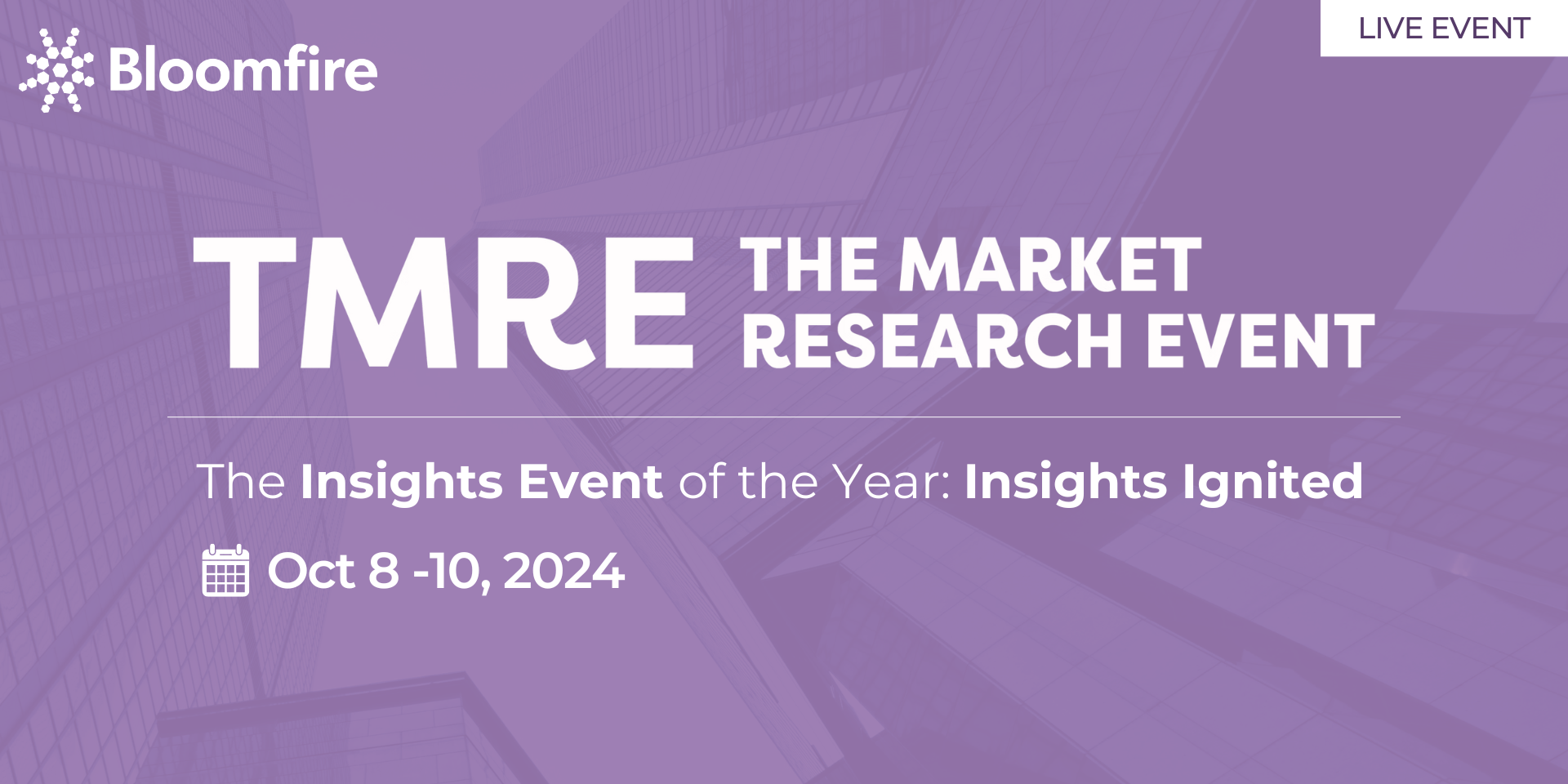 Bloomfire at The Market Research Event (TMRE) 2024