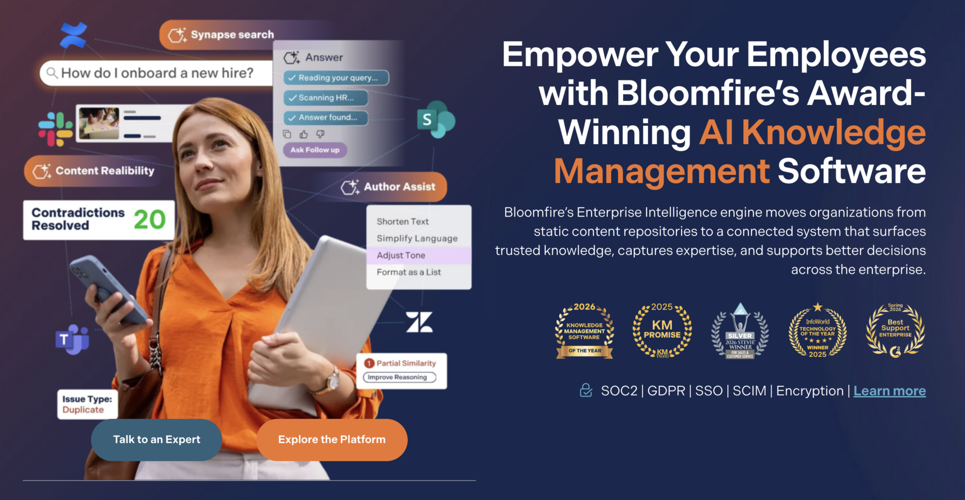 2026 Best Knowledge Management Software Solutions | Bloomfire