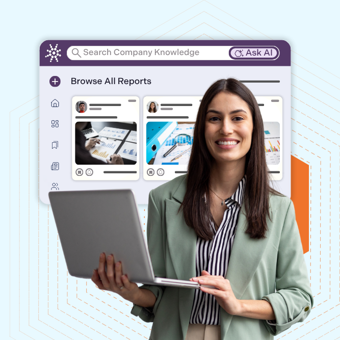 Bloomfire self-healing knowledge base