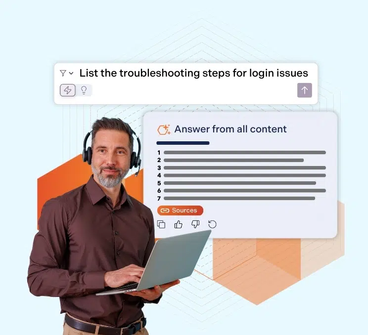 Bloomfire Synapse for customer support & internal knowledge teams