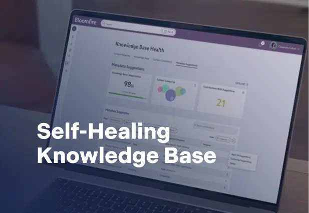 Bloomfire's self healing knowledge base video thumbnail