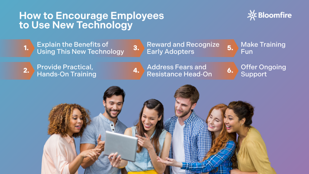 Employees Using Technology How to Encourage Employees to Use New Technology | Bloomfire