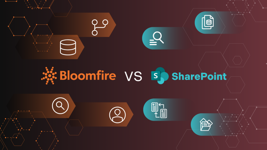 Bloomfire vs. SharePoint header image