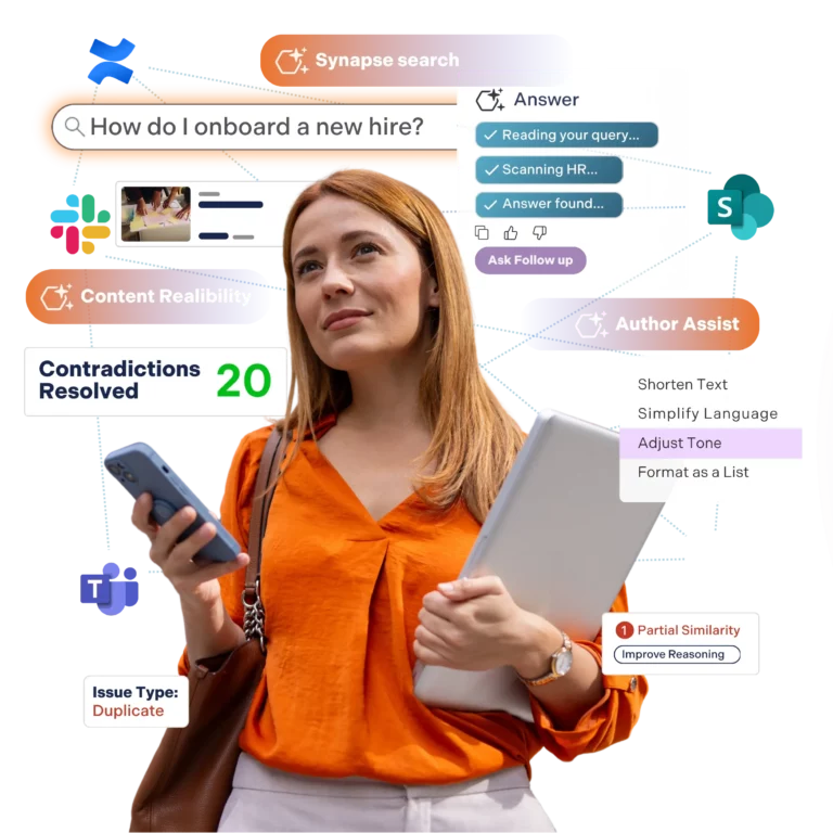 Bloomfire AI-powered knowledge management platform homepage image